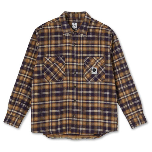 Polar Skate Co. Ανδρικό πουκάμισο Flannel Shirt (Plum)
